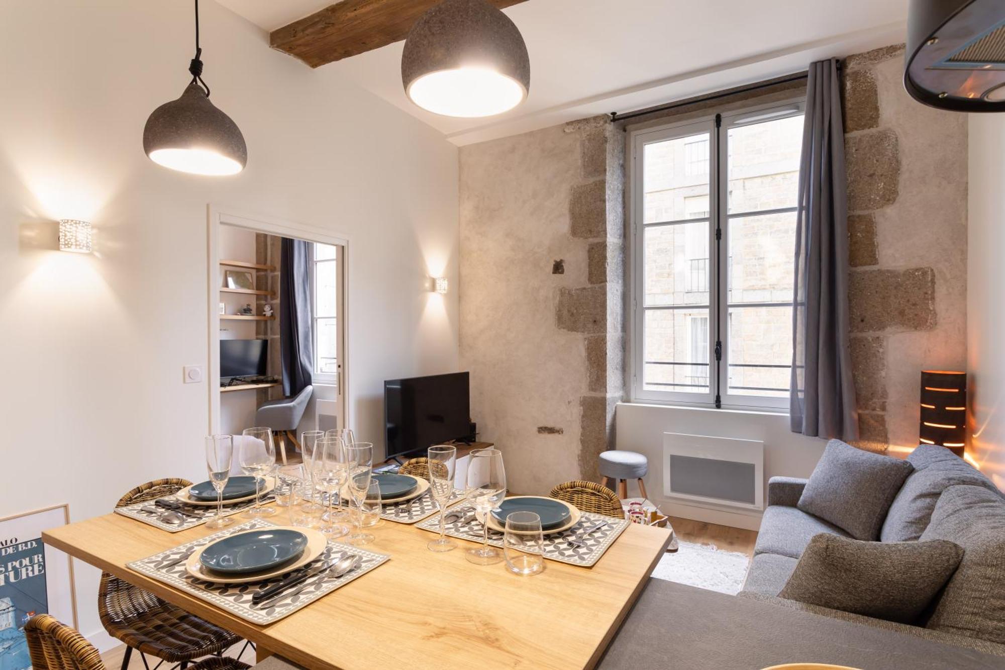 Le Kodama - Appt En Plein Coeur De St Malo Saint-Malo Exterior photo
